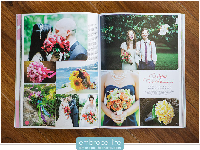 Flower Arrangements Featured by Japanese Magazine, 25ans