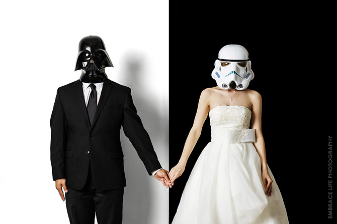Star Wars Wedding Photography Los Angeles