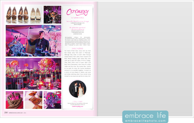 Ceremony Magazine Los Angeles Wedding Feature - 3