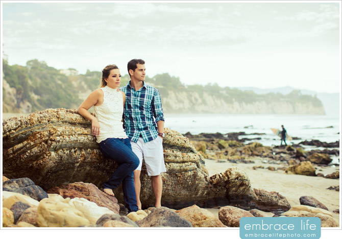 Point Dume Engagement Photography - 11
