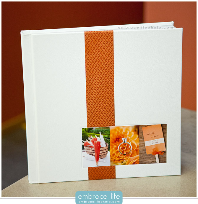 Flushmount wedding photography album