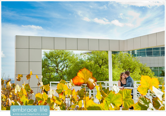 Engagement Portraits at the Getty Museum - 10
