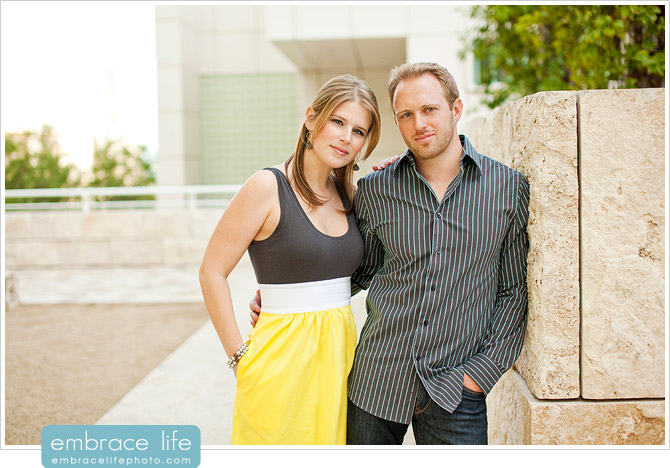 Engagement Photos at the Getty Museum - 11