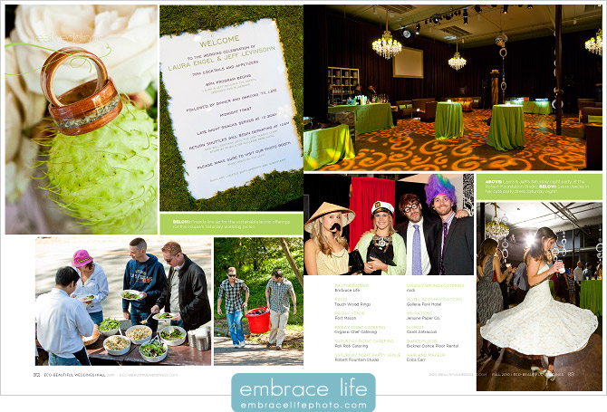 Green Wedding photos