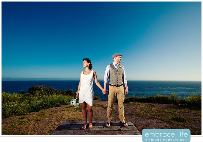 Malibu Beach Wedding Photo - 09