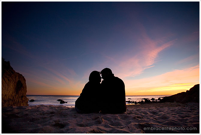 Malibu, California Wedding Engagement Photography Session