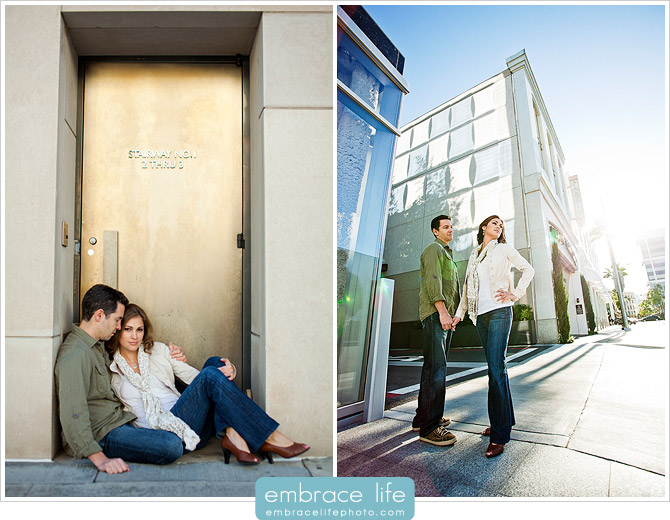 Rodeo Drive Engagement Portraits - 04