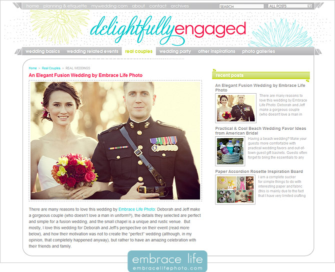 Military Wedding Photography at Cample Pendleton, Oceanside, California