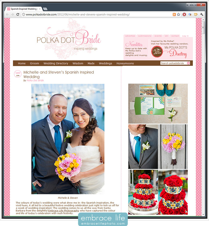 Santa Barbara Courthouse Wedding Photographer