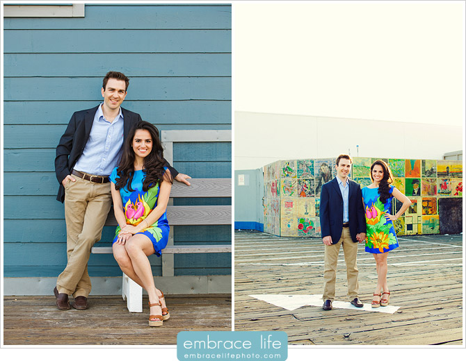 Santa Monica Pier Engagement Photography - 06