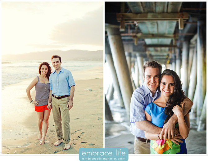Santa Monica Beach Engagement Photography - 10
