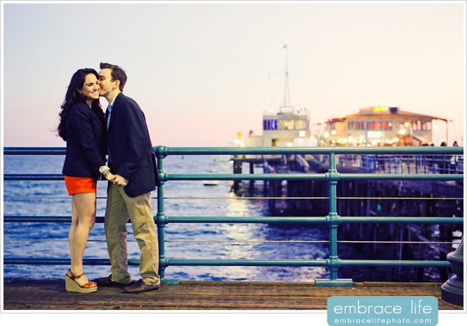 Santa Monica Pier Engagement Photography - 13