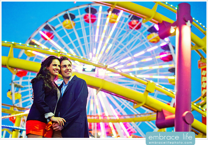 Santa Monica Pier Engagement Photography - 14