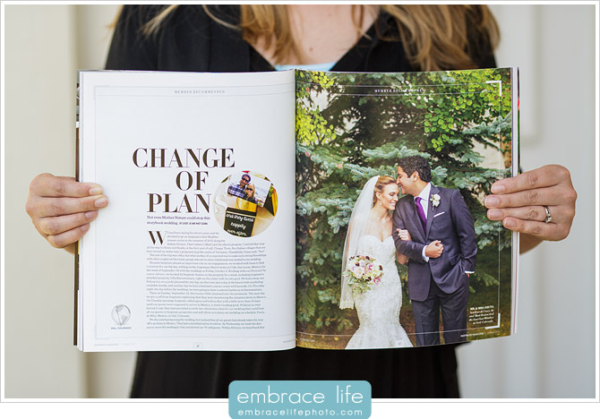 Vail Colorado destination wedding photography
