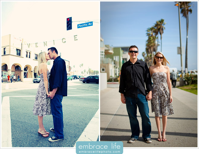 Venice Beach Engagement Photos - 02