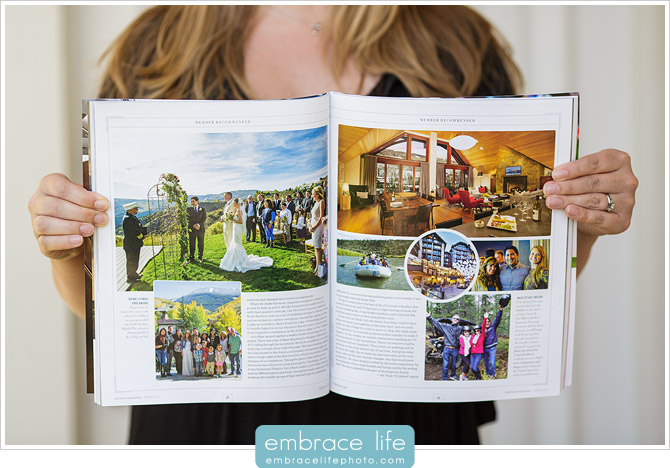Fall mountain wedding photography in Vail, CO