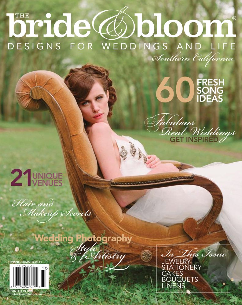 Press - 05 - Bride and Bloom Spring/Summer 2011 Magazine Cover