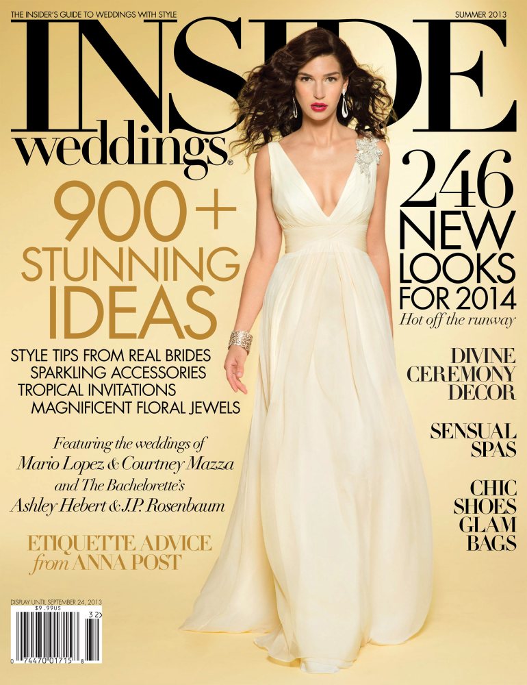 Press - 03 - Inside Weddings Summer 2013 Magazine Cover