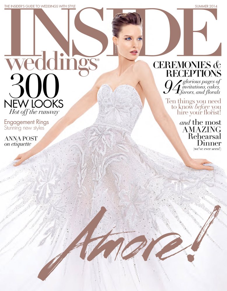 Press - 02 - Inside Weddings Summer 2014 Magazine Cover